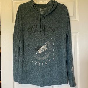 Fox lightweight hoodie size medium